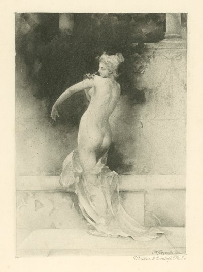 Illustration till Catullus dikter (fotogravyr) av John Reinhard Weguelin