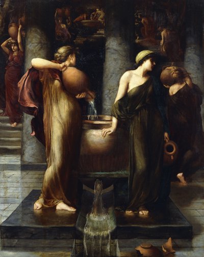 Danaidernas arbete, 1878 av John Reinhard Weguelin