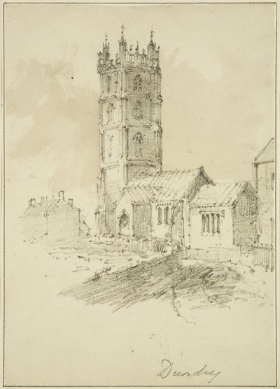 Dundry kyrka av John Reverend Eden