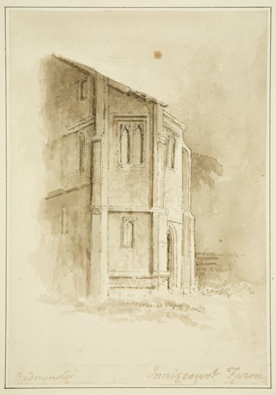 Innis Court Farmhouse, Bedminster av John Reverend Eden