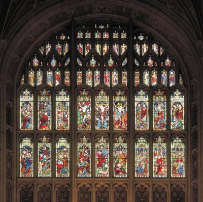Östra fönstret, 1856 (målat glas) av John Richard Clayton