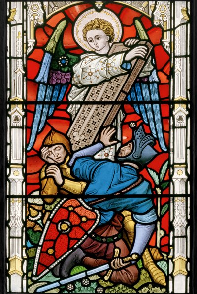 The Resurrection, 1862 (målat glas) av John Richard Clayton