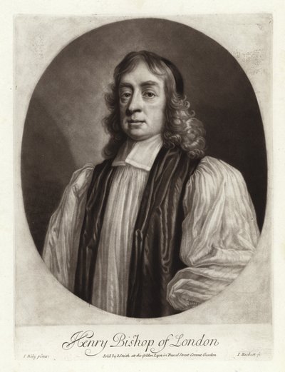 Porträtt av Henry Compton, biskop av London av John Riley