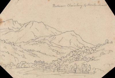 Mellan Chambery och Montmélian av John Robert Cozens