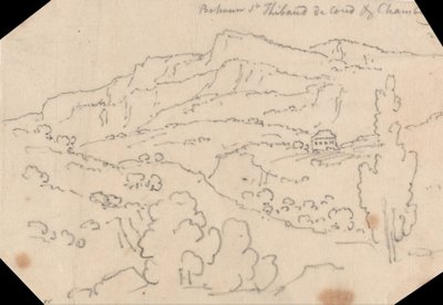 Mellan Saint-Thibaud-de-Couz och Chambery av John Robert Cozens