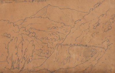 Mellan Tavernelle och San Casciano av John Robert Cozens