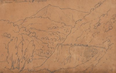 Mellan Tavernelle och San Casciano av John Robert Cozens