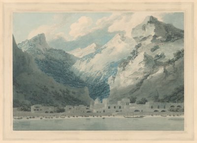 Cetara vid Salernobukten av John Robert Cozens