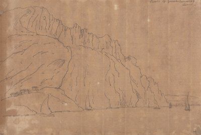 Genuas kust av John Robert Cozens