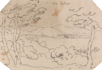 Perugiasjön av John Robert Cozens