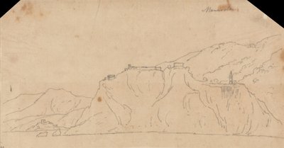 Manarola av John Robert Cozens