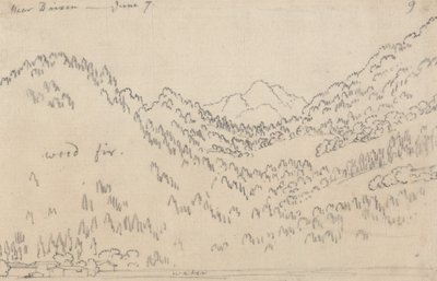 Nära Brixen, den 7 juni av John Robert Cozens