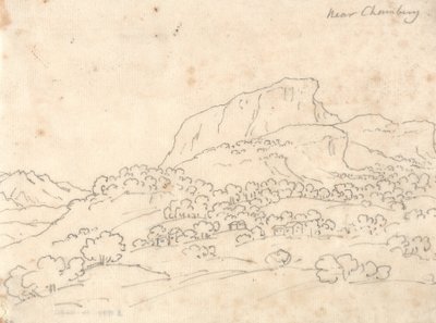 Nära Chamberg av John Robert Cozens