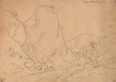 Nära Chambéry av John Robert Cozens