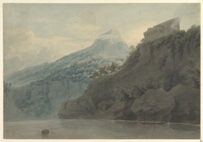 Vid Salernobukten nära Vietri av John Robert Cozens