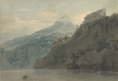 På Salernobukten nära Vietri, september 1782 eller senare. av John Robert Cozens