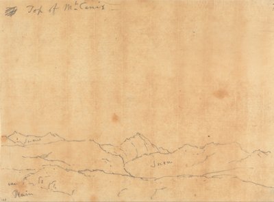 Toppen av Mt. Cenis av John Robert Cozens