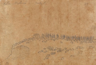 Villa Mellini, 1 juli av John Robert Cozens