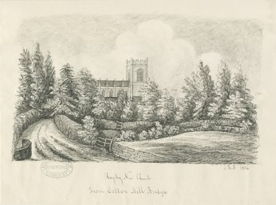 Rugeley kyrka av John Robert Fernyhough