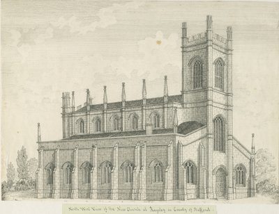 Rugeley kyrka av John Robert Fernyhough