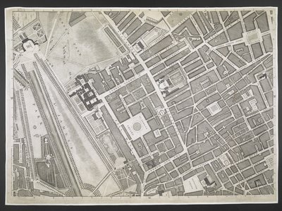 Plan av London, Piccadilly, St. James