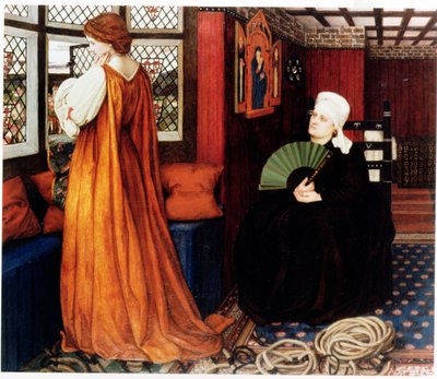 Juliet och hennes sjuksköterska av John Roddam Spencer Stanhope