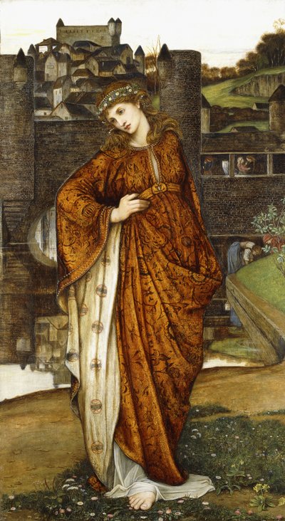 Our Lady of the Water Gate, av John Roddam Spencer Stanhope