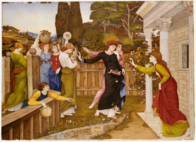 T. Sulamite, Ki.172 av John Roddam Spencer Stanhope