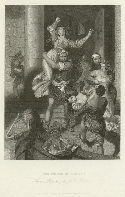 Brudarna i Venedig av John Rogers Herbert