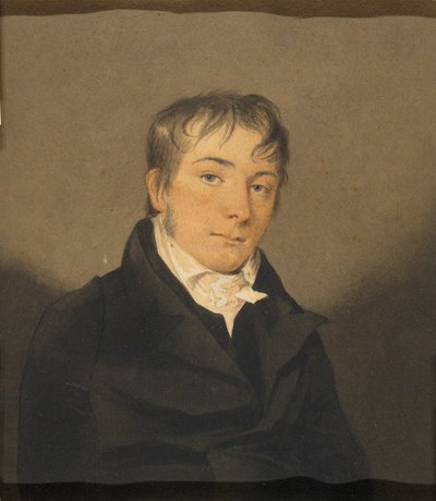 Porträtt av okänd man av John Rubens Smith