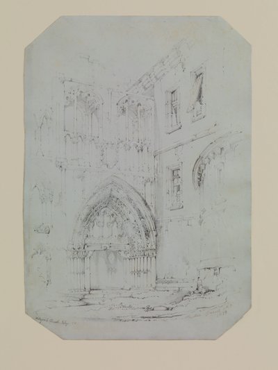 Holyrood kapell av John Ruskin
