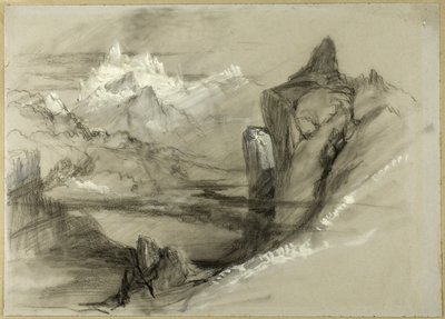 Bergslandskap av John Ruskin