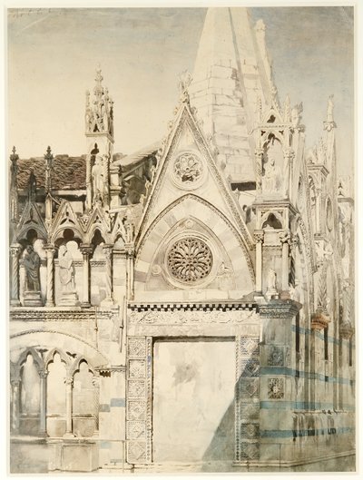 Santa Maria della Spina, East End, Pisa, Italien av John Ruskin