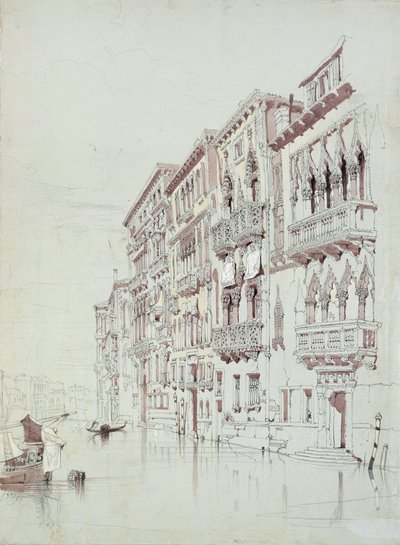 Palazzo Contarini-Fasan, Venedig, 6-16 maj 1841 av John Ruskin