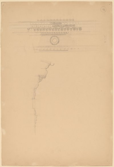 Studie av lister av John Russell Pope