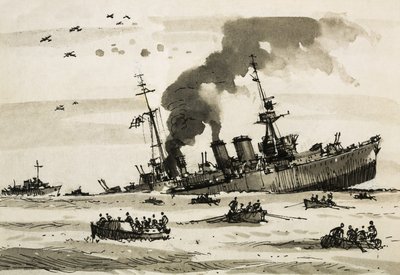 Efter Malta-operationen 1942 sänktes Cairo av brittiska jagare av John S. Smith