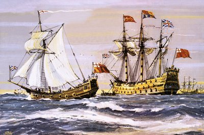 Karl II besöker den kungliga prinsen (år 1672) av John S. Smith