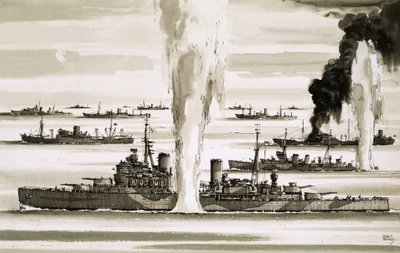 Brittiska flottan seglar till Malta under andra världskriget av John S. Smith