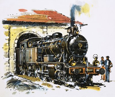 En värld av fart och kraft: Ett Honschel-konstruerat 2-6-4 tanklokomotiv av 1929 års modell av John S. Smith