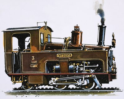 En värld av fart och kraft: Lokomotiv från Snowdon Mountain Railway av John S. Smith