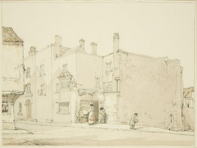Framför Newgate, Narrow Wine Street av John Sanders