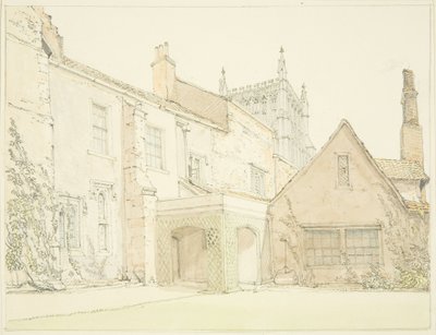 South Front Prebendal House i Lower College Green av John Sanders