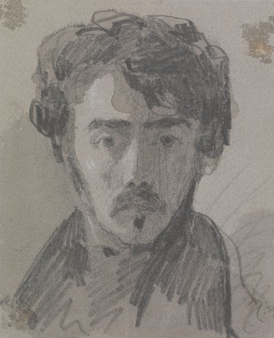 Självporträtt (?) av John Scarlett Davis