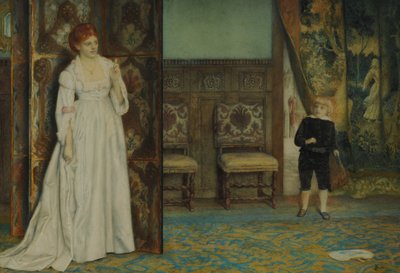 Hide and Seek, 1873 (wc på papper) av John Scott