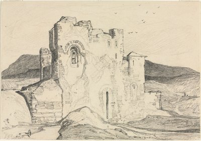 Ett slott i Normandie av John Sell Cotman