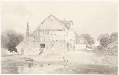 En stuga i Dorking i Surrey av John Sell Cotman