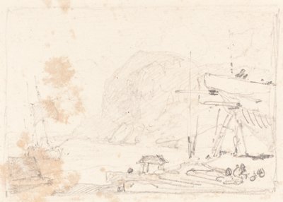 En torrdocka av John Sell Cotman
