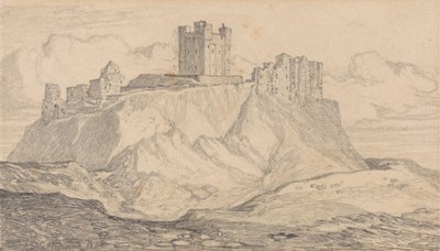 Bamburgh Castle, Northumberland av John Sell Cotman
