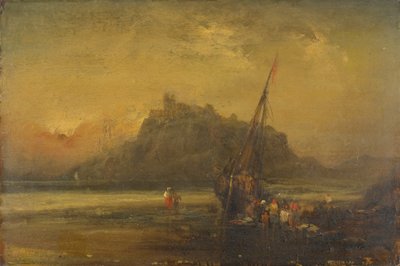 Strandscen av John Sell Cotman