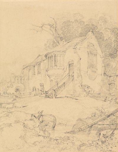 Castle Acre Priory, Norfolk av John Sell Cotman